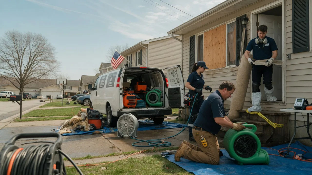Water Damage Restoration in Racine, MN near me